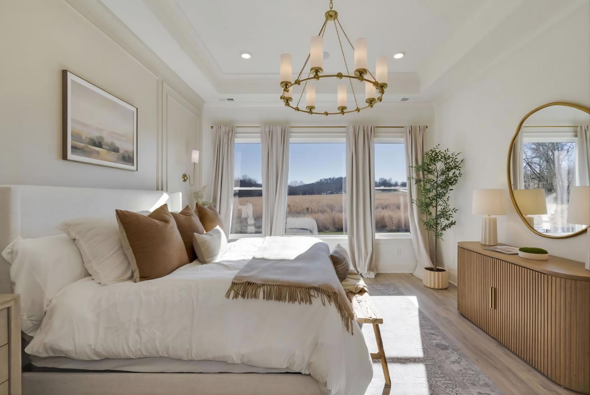 Well-lit Bedroom 