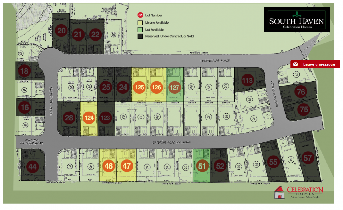 Welcome to the Glade Estates Community in Mt. Juliet, TN - Celebration Homes