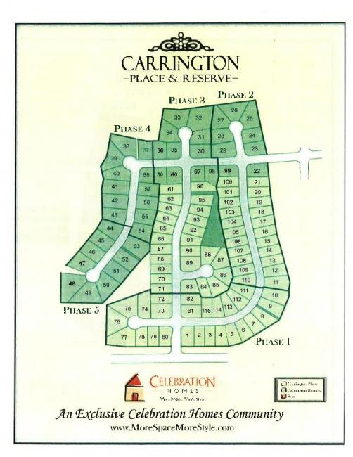 Carrington Place Celebration Homes